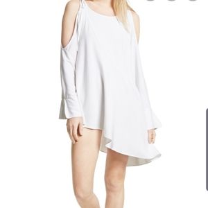 Free People Clear Skies Cold Shoulder Tunic Dress